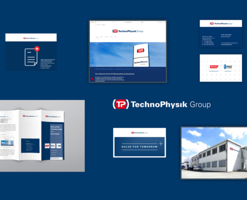 Techno Physik Group Übersicht. Kommunikationsdesign Lutz Kamieth